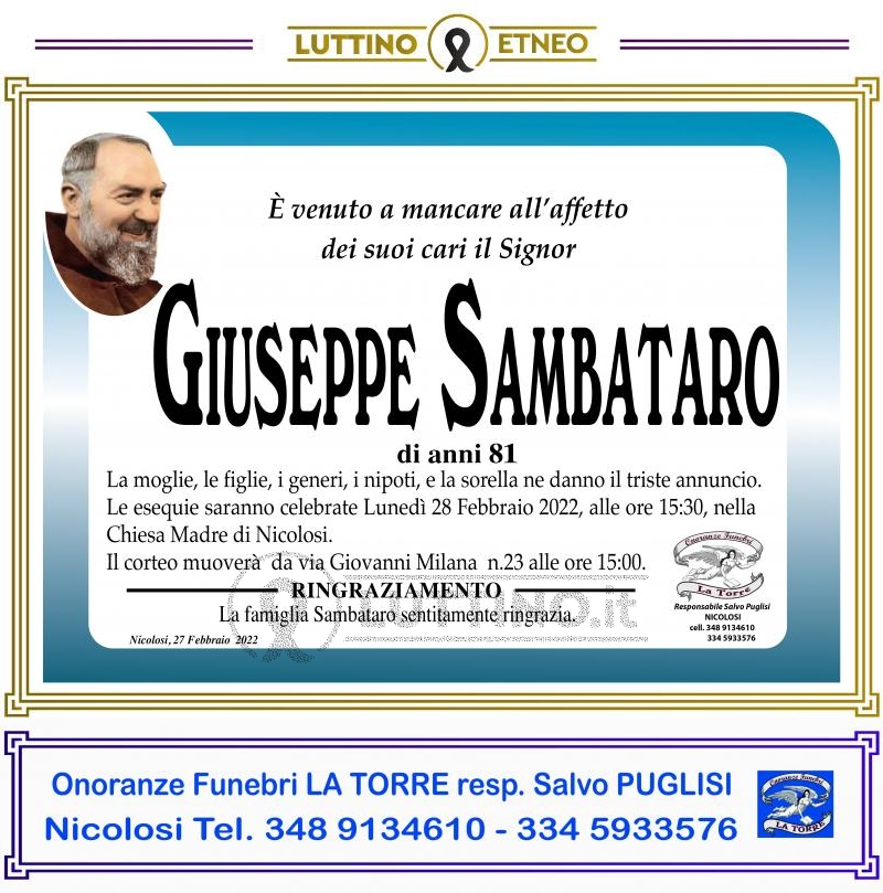 Giuseppe  Sambataro 